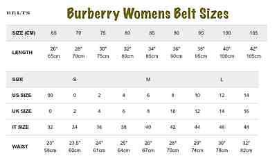 burberry buckle belt bag|Burberry belt size chart.